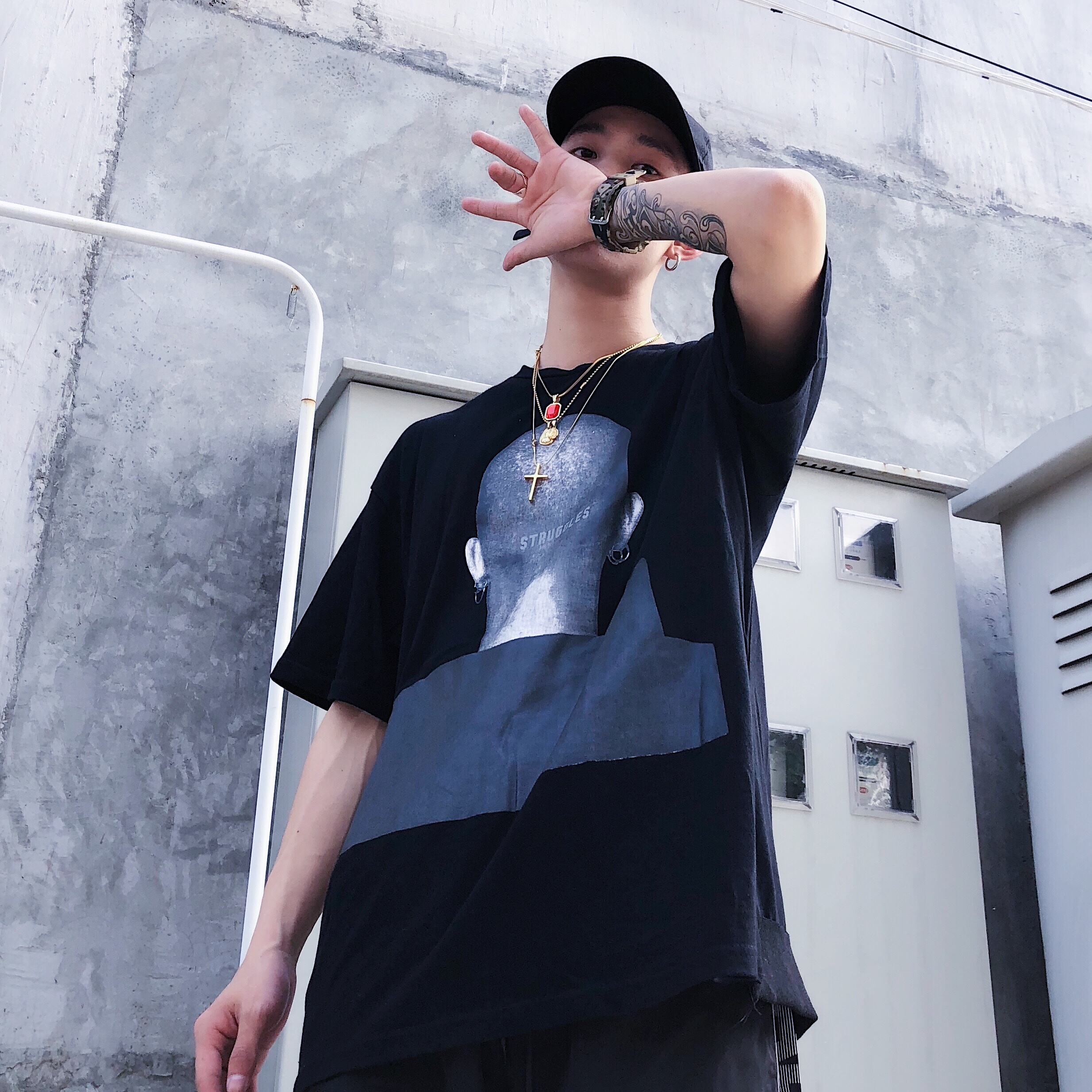 Struggle heavyweight tee